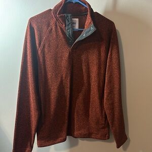 Men's Sonoma Goods For Life® Supersoft Regular-Fit Sweater Fleece Snap Mockneck